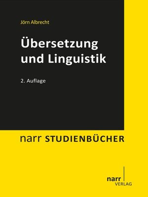 cover image of Übersetzung und Linguistik